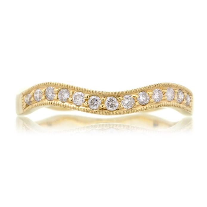 The Curly Diamond Ring